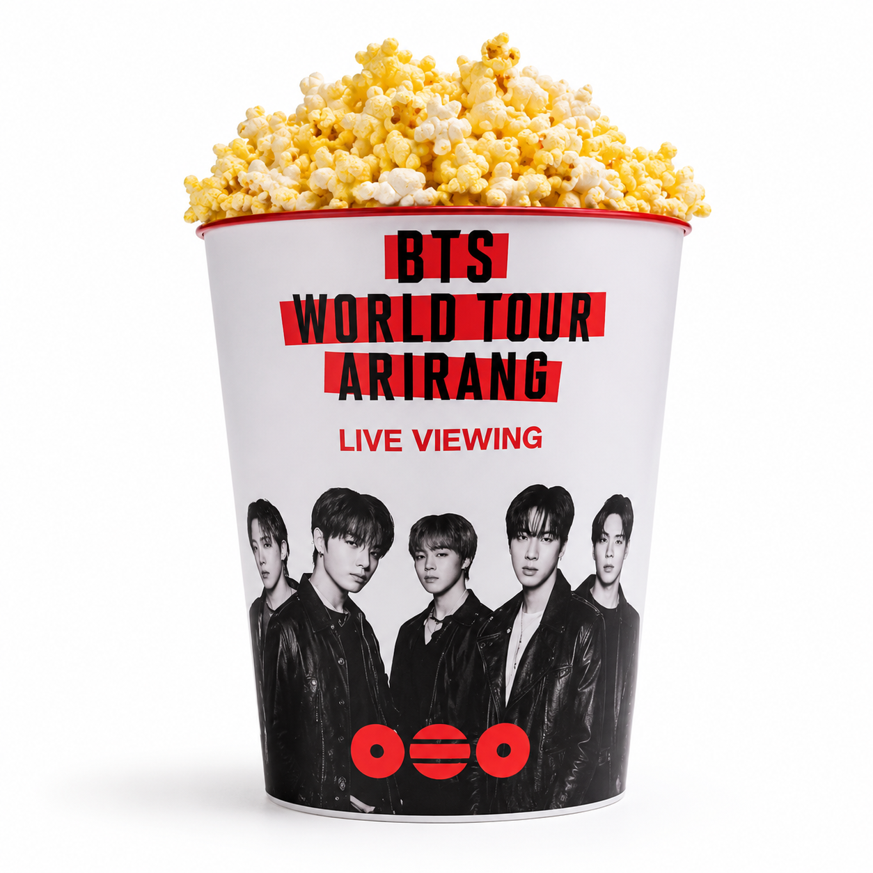 BTS Tour Popcorn Bucket