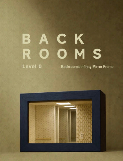 Backrooms Infinity Mirror Diorama