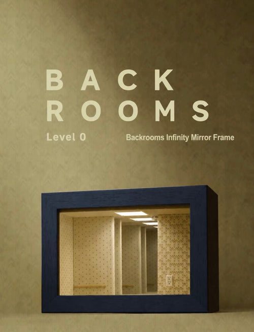 Backrooms Infinity Mirror Diorama